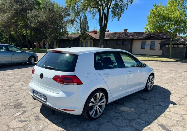 Volkswagen Golf cena 41400 przebieg: 179800, rok produkcji 2013 z Świnoujście małe 137